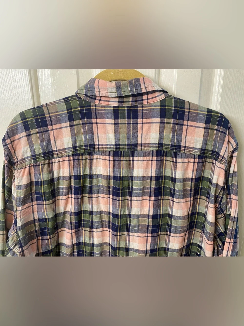Banana Republic casual plaid